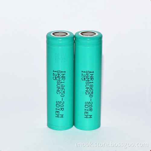 Samsung 20R 18650 2000mah Li-ion Mod Battery